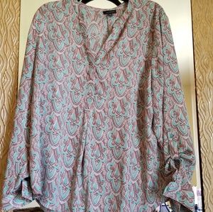 The Limited Printed Logan Blouse